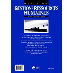 GR20117931 LA GESTION DES RESSOURCES HUMAINES AU SERVICE DE L'ARTICULATION 