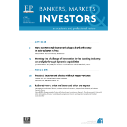 BANKERS, MARKETS & INVESTORS (N 168/MARCH 2022)