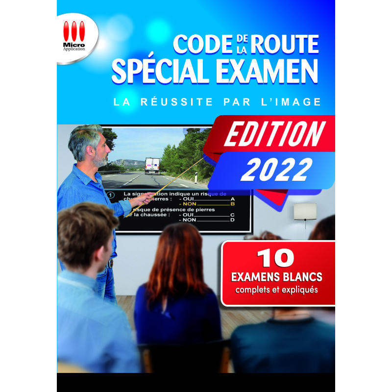 Code de la route Spécial examen 2022 sans DVD
