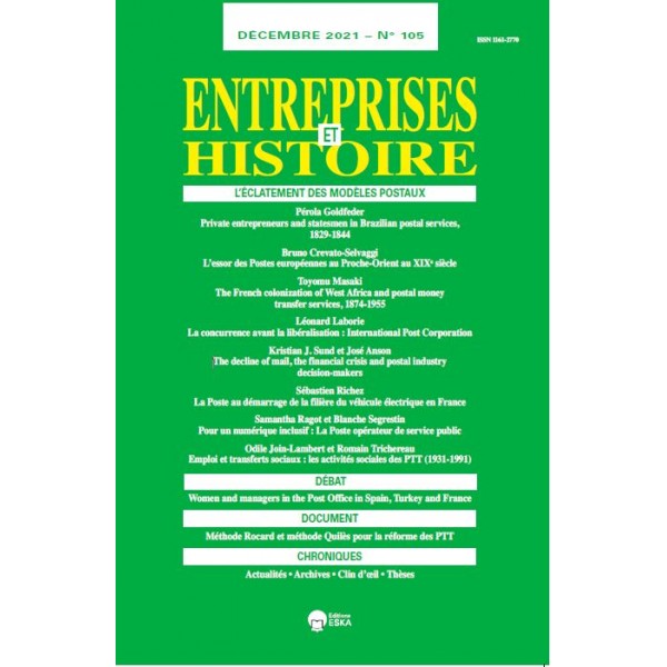 copy of ENTREPRISES ET HISTOIRE N°106