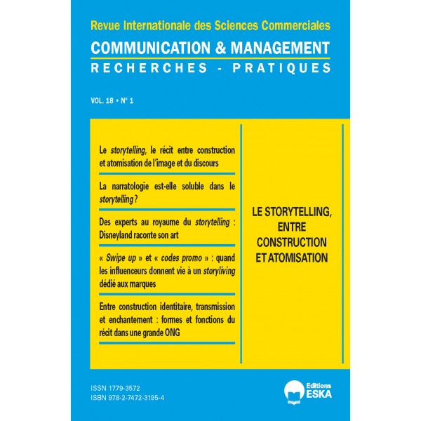 COMMUNICATION & MANAGEMENT VOL. 18 • N° 1