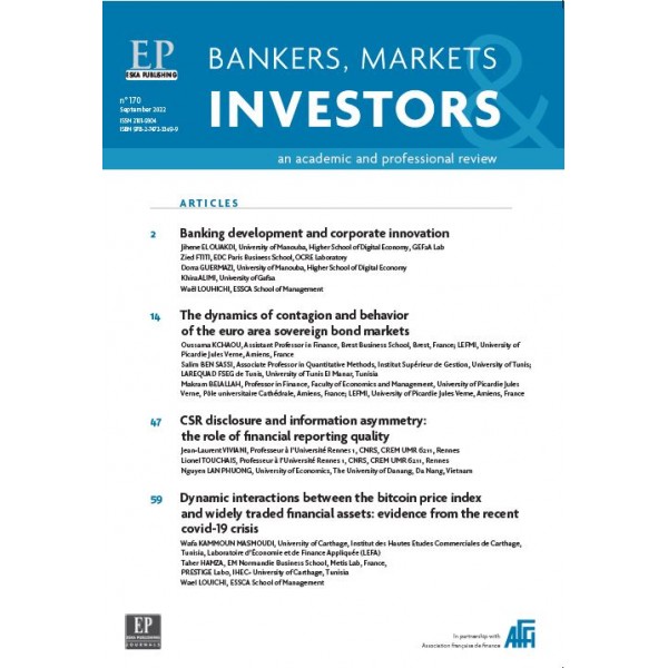 Bankers, Markets & Investors n° 170 September 2022