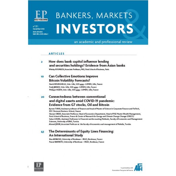 Bankers, Markets & Investors n° 171 December 2022