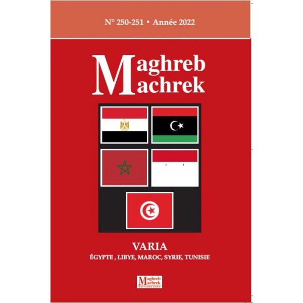 MAGHREB-MACHREK N° 250-251