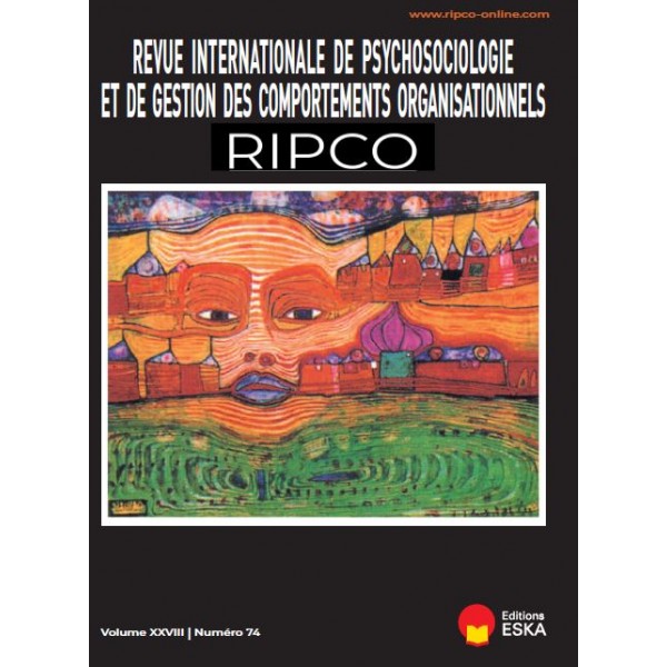 copy of REVUE INTERNATIONALE DE PSYCHOSOCIOLOGIE ET DE GESTION DES COMPO