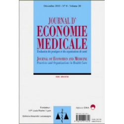 JOURNAL DE GESTION ET D'ECONOMIE MEDICALES