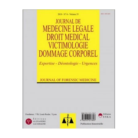 JOURNAL DE MEDECINE LEGALE & DROIT MEDICAL