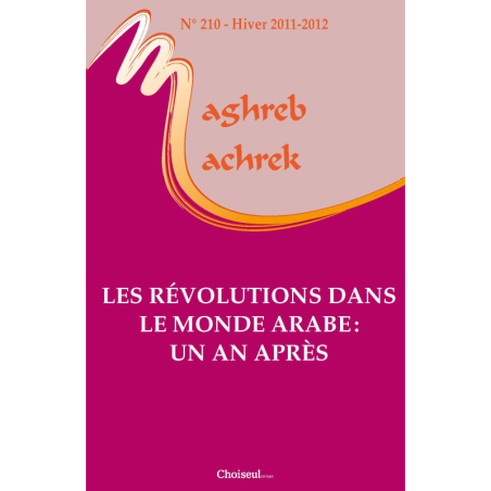 MM201121032 Économie politique des révolutions arabes : analyse et perspecti