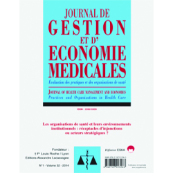EM2014133 ART. UNE ORGANISATION D'ACTION SOCIALE ET MEDICO-LEGALE FACE AUX INJONCTIONS DES POUVOIRS PUBLICS...