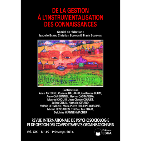 PS20144931 ART. LE PROCESSUS DE GENERATION DE CONNAISSANCES