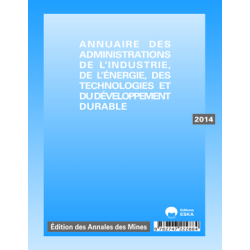 AI2014100 CONSULTER L'ANNUAIRE DES ADMINISTRATIONS D L'INDUSTRIE, DE L'ENERGIE, DES TECHNOLOGIES ET DU DEVELOPPEMENT DURABLE