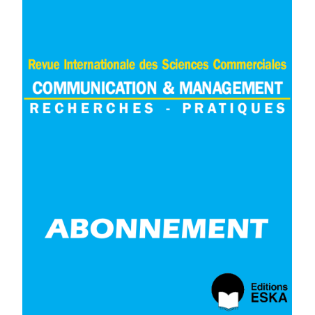 Abonnement Communication & Management FORMAT NUMERIQUE(PDF)