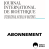 Abonnement Journal International de Bioéthique FORMATS PAPIER + NUMERIQUE(PDF)