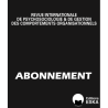Abonnement Revue Internationale de Psychosociologie FORMAT NUMERIQUE(PDF)