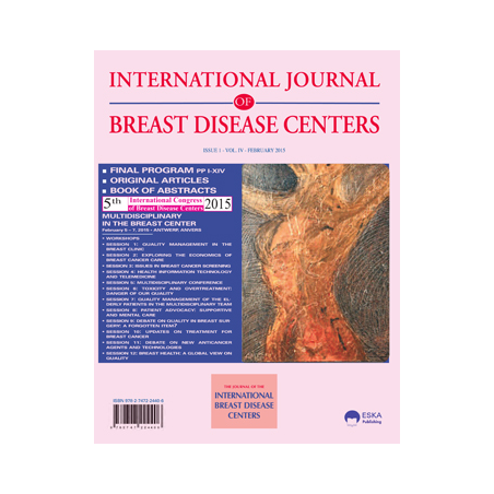 BD2015132 Book of Abstracts - 5th International Congress of Breast Disease Centers 2015