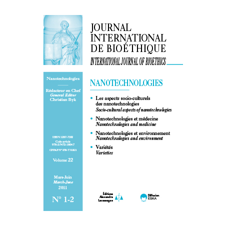 IB20111237 NANOTECHNOLOGY AND ENVIRONMENTAL ETHICS