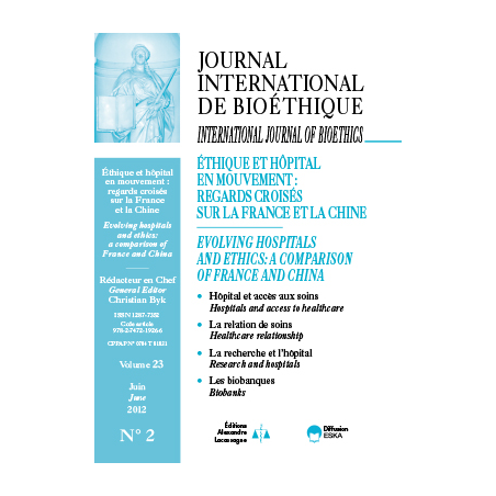 IB2012241 THE SURVEY OF CLINICAL HUMAN EXPERIMENTATION RESEARCH IN ETHICAL REVIEW
