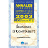 DESCF épreuve n° 2 - Economie et comptabilité