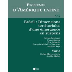 PAL20149500 CONSULTER LE NUMERO 95 : BRESIL : DIMENSIONS TERRITORIALES D'UNE EMERGENCE EN SUSPENS