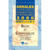 DROIT ET COMPTABILITÉ - DESCF épreuve n° 1