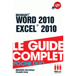 Word 2010 et Excel 2010 (version numérique)
