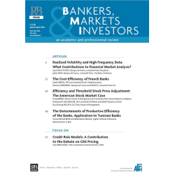 Bankers, Markets & Investors n° 105 – Mars-Avril 2010