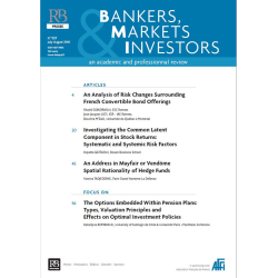 Bankers, Markets & Investors n° 107 – Juillet-Aout 2010