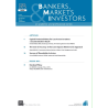 Bankers, Markets & Investors n° 115 – Novembre-Décembre 2011