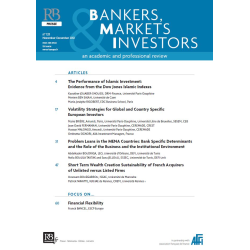 Bankers, Markets & Investors n° 121 – Novembre-Décembre 2012