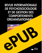Revue Internationale de Psychosociologie (epub)
